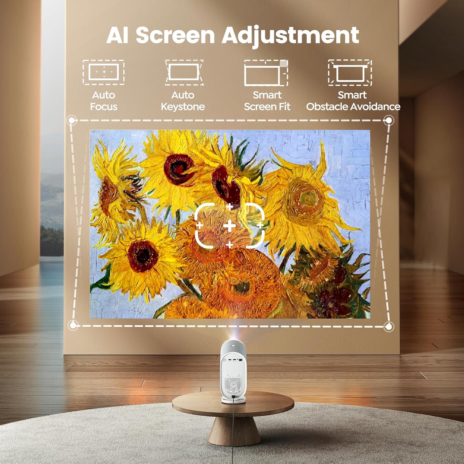 【新品】iWiMiUS K11 プロジェクター 本体 Amazon.co.jp: プロジェクター 家庭用【AI自動調整機能·Dolby超
