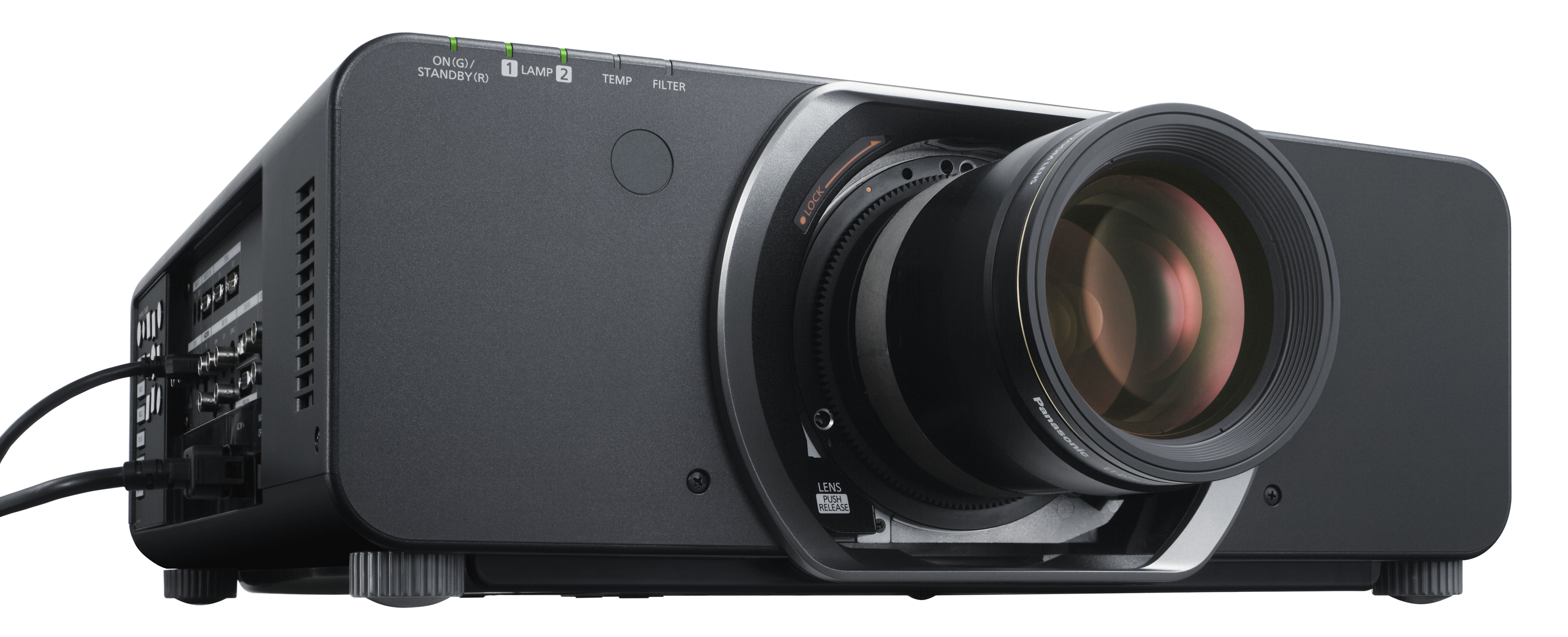 Panasonic PT DZ13 WUXGA 3D DLP Projector - 12000 Lumen