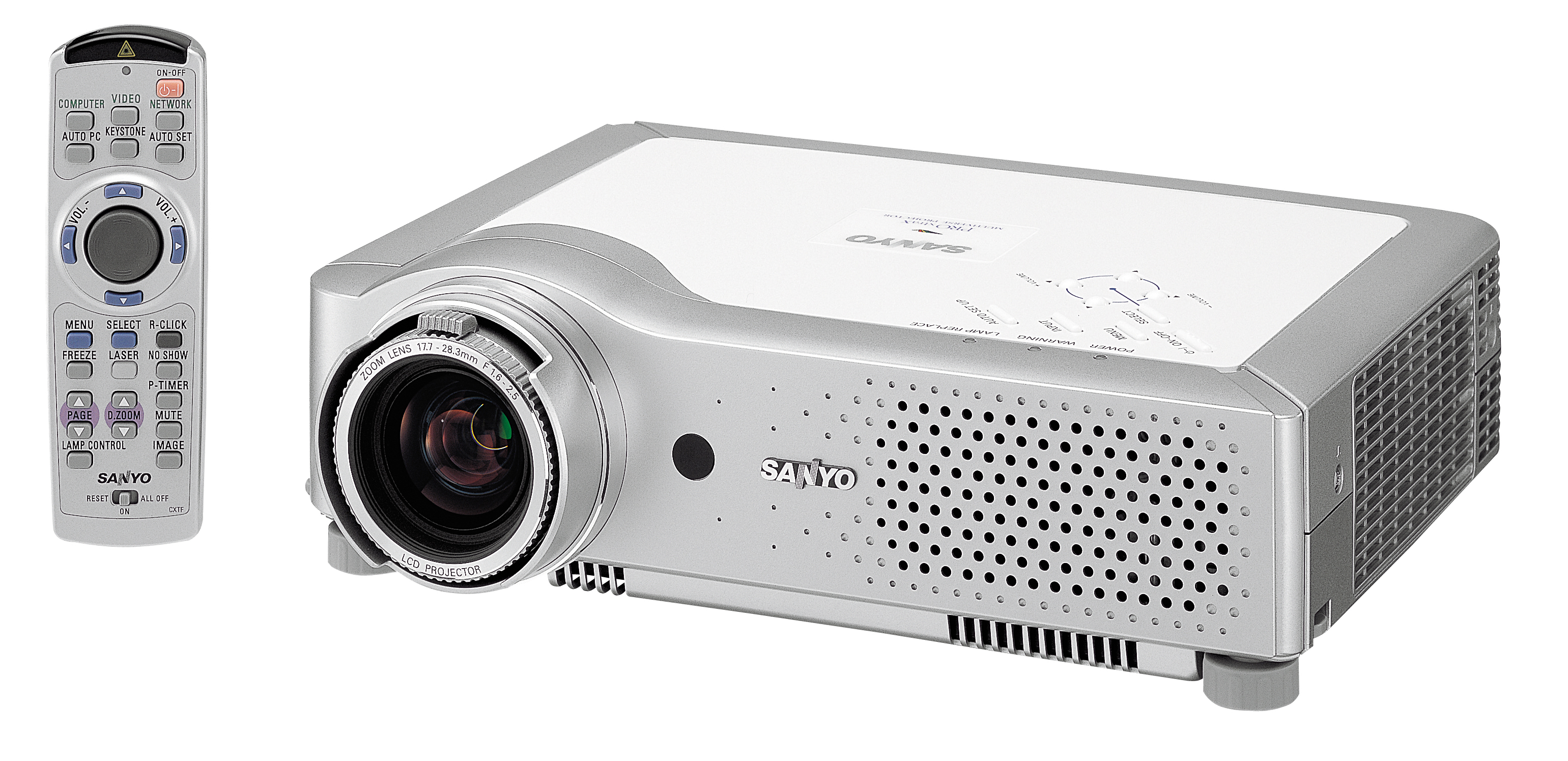 SANYO プロジェクター　2000lm LP-WXU10(K) Sanyo PLC XU86 Projector: Specs, PDFs & Distance Calculator