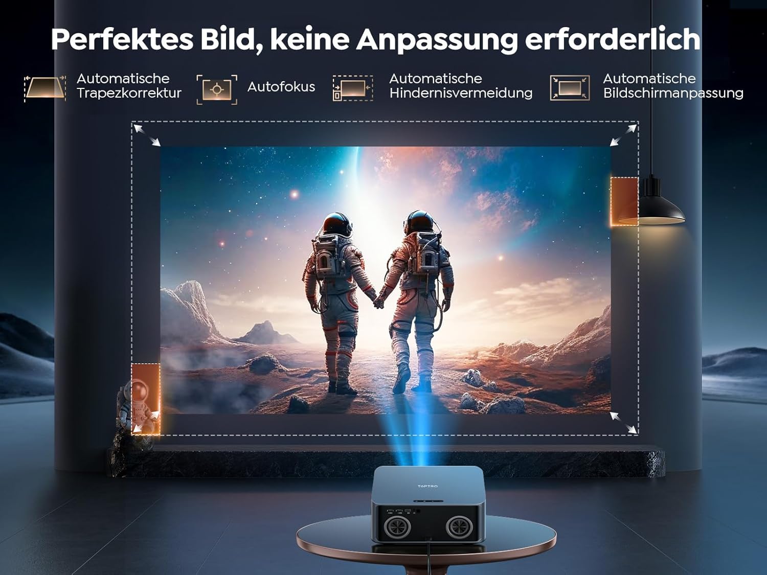 TOPTRO Video Projector X9 本体 TOPTRO X9』レビュー、3万円台で1200 ASNIルーメン対応、高度な