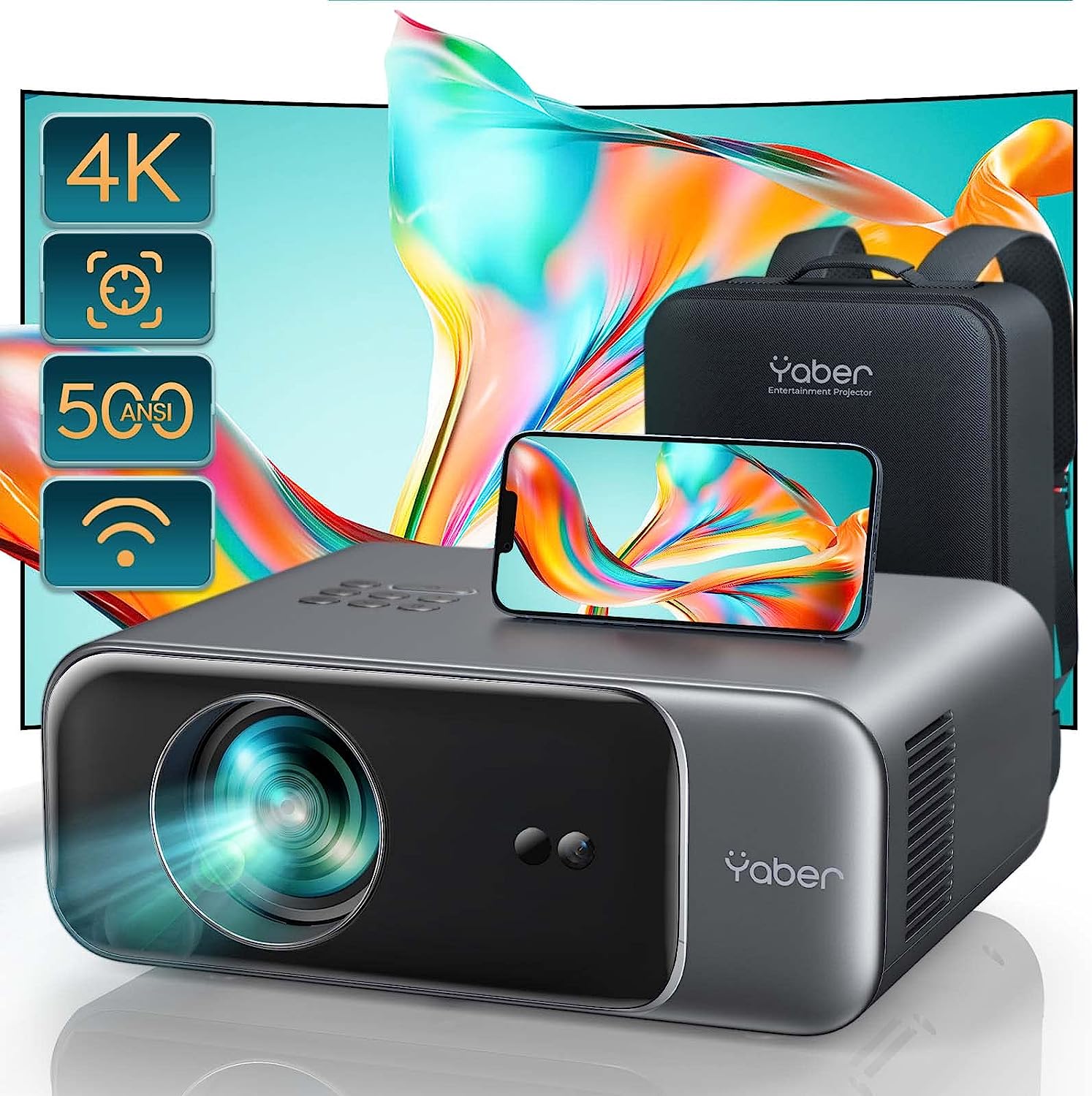 Yaber Pro V9 Projector 本体 Yaber Pro V9 TV Video Projector – Yaber Official