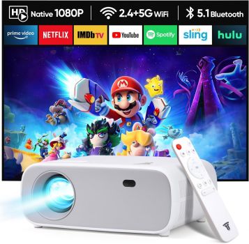 Image Wielio 20000 Lumen Mini Beamer